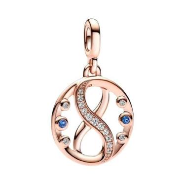 Imagem de Pulseira Mini Charm De Trevo Da Sorte Em Prata Esterlina 925 Com Banho