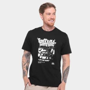 Imagem de Camiseta Umbro Football Culture Masculino-Masculino