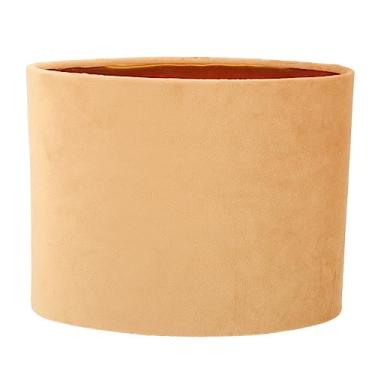 Imagem de 1 peça abajur abajur para luminárias de chão rústica arandelas de parede mini decoração abajures ovais para luminárias de chão boho abajur protetor protetor capa de abajur tecido azul simples abajur (