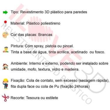 Imagem de Placas De Pvc 3D Revestimento Ripado Luxo 50Cmx50Cm Ilove3D