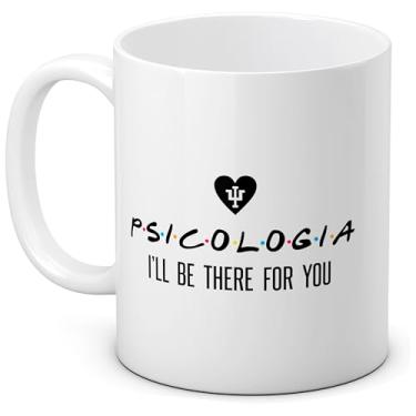 Imagem de Caneca Personalizada Psicologia Profissão Psicologa Presente Amiga Amizade 325ml