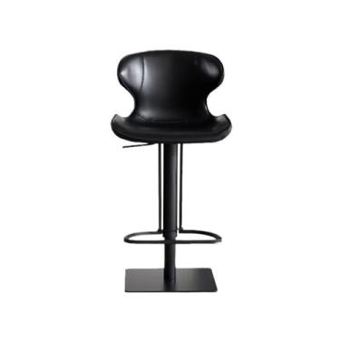 Imagem de Balcão de cozinha, moderno, leve, luxuoso, encosto alto, banquinho de bar, cadeira giratória para casa, moderna, simples, cadeira de bar, cadeiras de bar