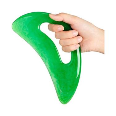 Imagem de Ferramenta De Massagem Gua Sha Para Pescoço, Costas, Pernas E Pés, Mas