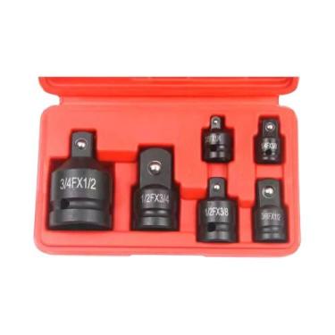 Imagem de Conjunto De Adaptadores E Redutores De Soquete De Impacto Em Aço Cromo