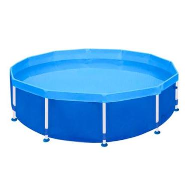 Imagem de Piscina Redonda Estrutural Grande PVC 5500 Litros - Mor