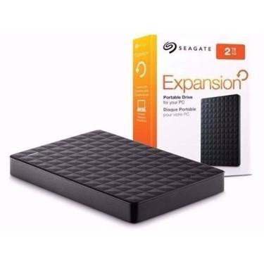 Imagem de Hd Externo Seagate Expansion Portátil De 2Tb 2Tera Usb 3.0