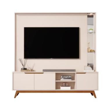 Imagem de Home Estante Tucuma 1.8 Off White - Moveis JB