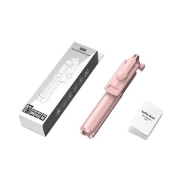 Imagem de Tripé sem fio para selfie stick com controle remoto removível para iPh