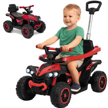 Imagem de Quadriciclo Eletrico Topplay Pimpi Flash Wheels Vermelhol 6V