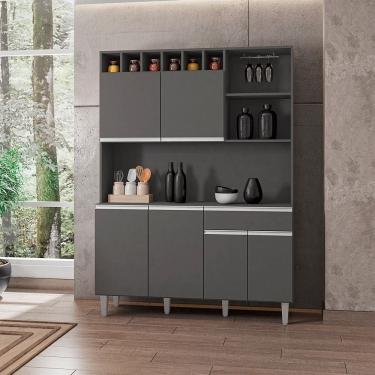 Imagem de Kit Cozinha Alice Armario Completo AJL Moveis