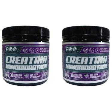 Imagem de Kit 2x Creatina Monohidratada em Pó Uva 300g FNB - Flora Nativa, Uva