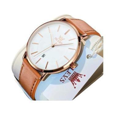 Imagem de Relógio De Quartzo À Prova d'Água Para Homens OLEVS 5869 Com Mostrador