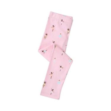 Imagem de Calças Leggings Justas Para Meninas 2-7 Anos Outono Primavera Calças L