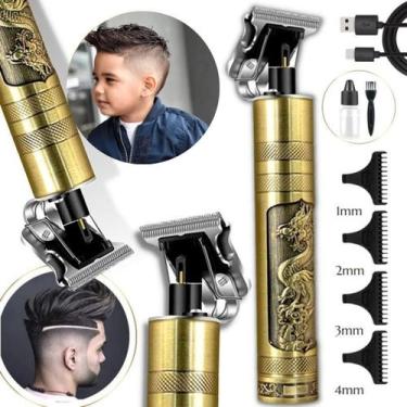 Imagem de Maquininha De Acabamento Com 6 Pentes Para Cabelo E Barba - Lippin