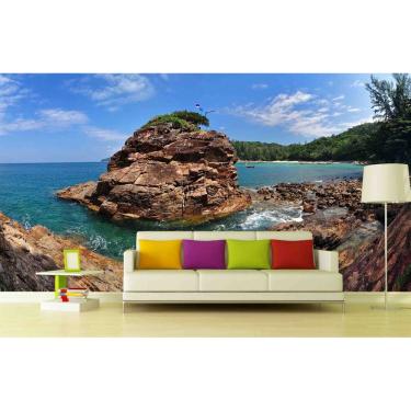 Imagem de Papel de Parede Painel Fotográfico Praia n10 2,00X3,00