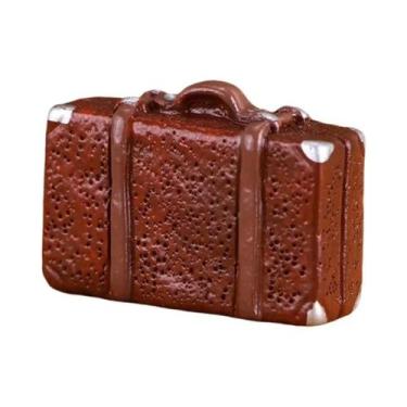 Imagem de Câmera Retro Nostálgica Com Gravador De Som, Mini Decoração Em Resina,