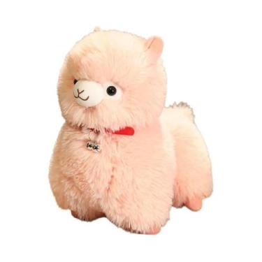 Imagem de Brinquedo De Pelúcia De Alpaca Com Sino, Animal De Desenho Animado Fof