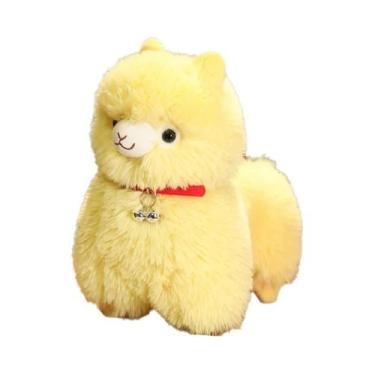 Imagem de Brinquedo De Pelúcia De Alpaca Com Sino, Animal De Desenho Animado Fof