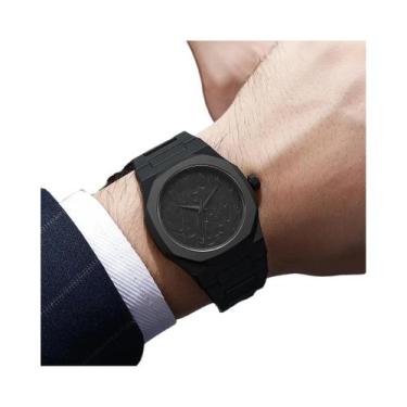 Imagem de Relógio Esportivo Digital De Quartzo Masculino Em Silicone Preto, Esti