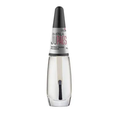 Imagem de Esmalte Impala Cremoso Ju Paes Verniz Gloss Fixador 7,5ml Mundial