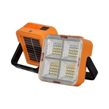 Imagem de Lanterna De Trabalho LED Solar Recarregável, Holofote Portátil Para Us
