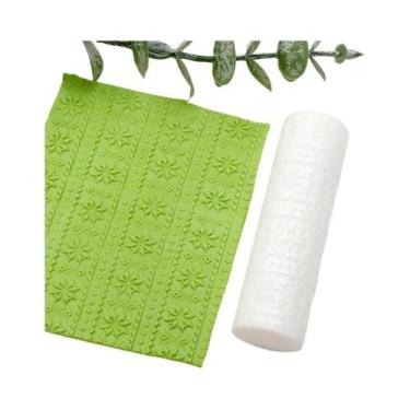 Imagem de Rolo De Textura De Argila Polimérica Para O Natal, Para Criar Folhas D