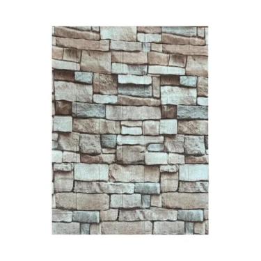 Imagem de Papel De Parede 3D De Tijolo Autoadesivo De Espuma 70cmx1m-10m, Adesiv