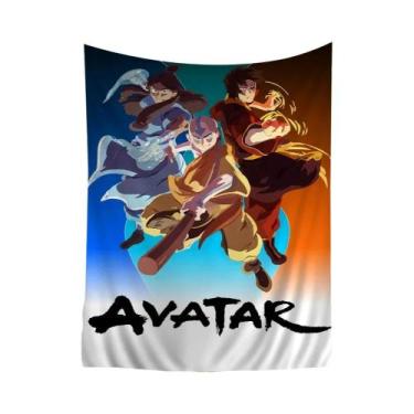 Imagem de Tapeçaria De Parede Com Estampa De Flores Hippie Avatar: the Last Airb