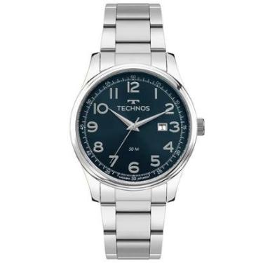 Imagem de Relógio Technos Masculino Steel Prata - 2115UCH/1A-Masculino
