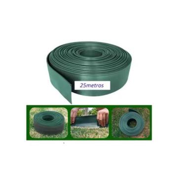 Imagem de Limitador De Grama Separador 25 Mts 10cm Altura - PLASTIMAIS