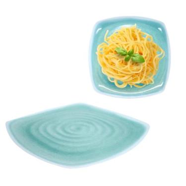 Imagem de Prato Raso em Melamina Espiral Luxo para Restaurante 24,5cm - Fx