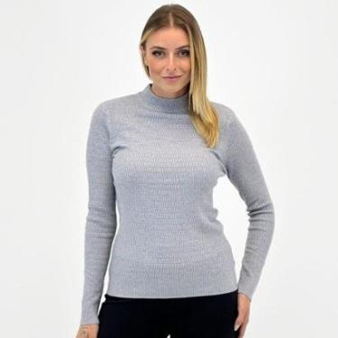 Imagem de Blusa Facinelli Tricot Gola Alta Feminina-Feminino