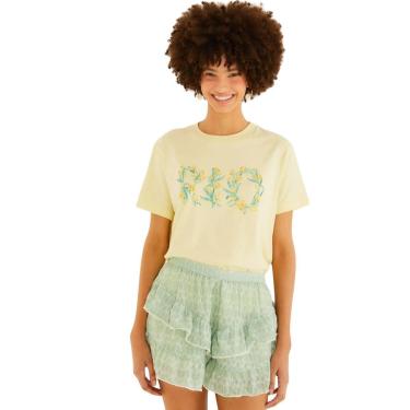 Imagem de Tshirt Fit Farm Rio Tulipa Rio Amarelo Júlia-Feminino