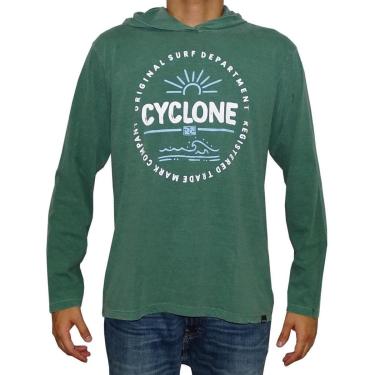 Imagem de Cyclone Camisa Manga Longa Beach VERDE 3G-Masculino