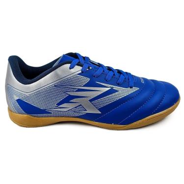 Imagem de Chuteira Futsal Azul OXN Alcance Strike Quadra Salao-Unissex