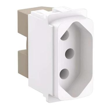 Imagem de Tomada Embutir Pial Legrand Zeffia 20A Branca Modelo 680161 - Congratu