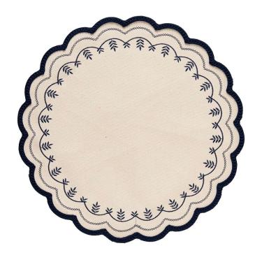 Imagem de Jogo Americano Copa E Cia Avulso Bossa Brazil Amélia Azul