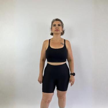 Imagem de Bermuda 360º Compressão 15cm Entrepernas Feminina de Corrida - JV FOR,