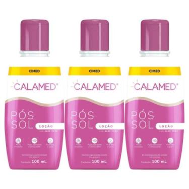 Imagem de Kit 3 Pós-Sol Loção Calamed 100ml - Cimed