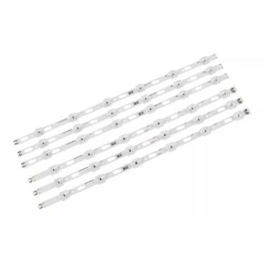 Imagem de Kit 6 Barras De Led Un50tu8000 Un50tu7000 Un50tu7020 - Generica