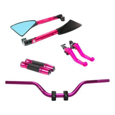 Imagem de Manete Manopla Retrovisor Guidão Titan Fan Start Cargo Lona - Stark Ra