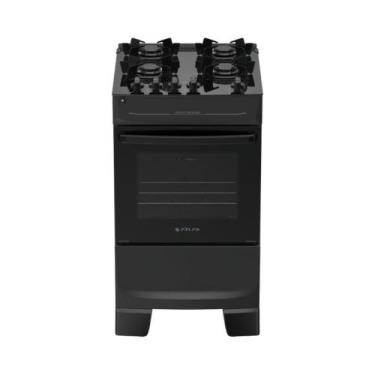 Imagem de Fogao Monaco Top Glass New 4 Boca Atlas, Preto, Bivolt