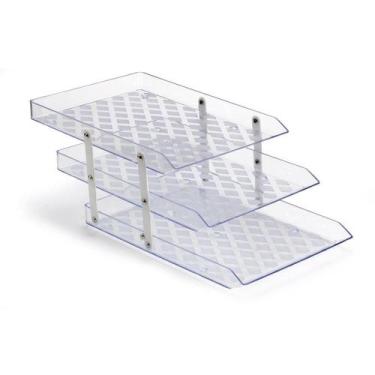 Imagem de Caixa Correspondencia Tripla Movel Cristal - Waleu