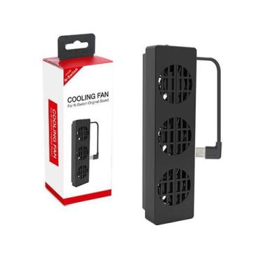 Imagem de Cooler Usb Nintendo Switch Exautor De Calor Refrigeração Fan - Dobe