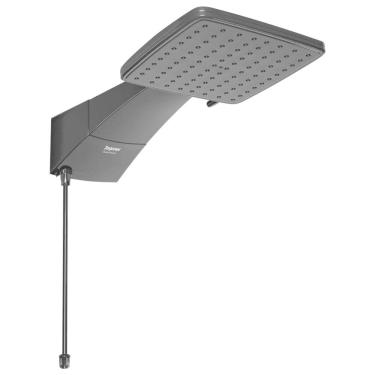 Imagem de Chuveiro Eletrônico Zagonel Quadratta, 5500 Watts, Preto, 110 Volts