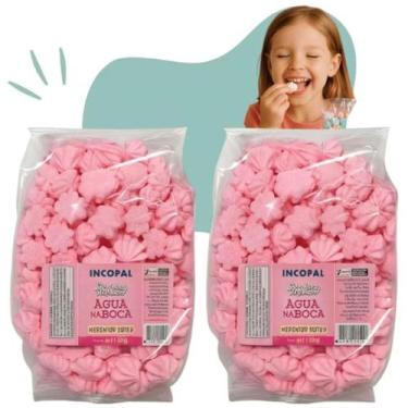Imagem de 400Mini Suspiros Artesanais Merengue com Sabor Caseiro 2x140g - Incopa