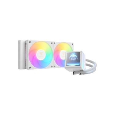 Imagem de Water cooler gamdias chione p5 rgb 240mm amd/intel p5-240 wh com displ