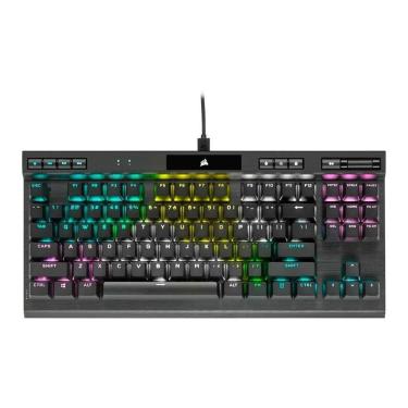 Imagem de Teclado Mecânico Gamer Corsair K70 RGB, TKL Champion Series, Corsair OPX, PBT Keycaps-U...