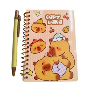 Imagem de Caderneta de Anotações Capivara Com Caneta 48Fls 105x150mm - inter Pap