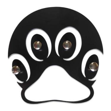 Imagem de Porta Chaves Pata de Cachorro Decoração Divertida - Geek Vip, Preto